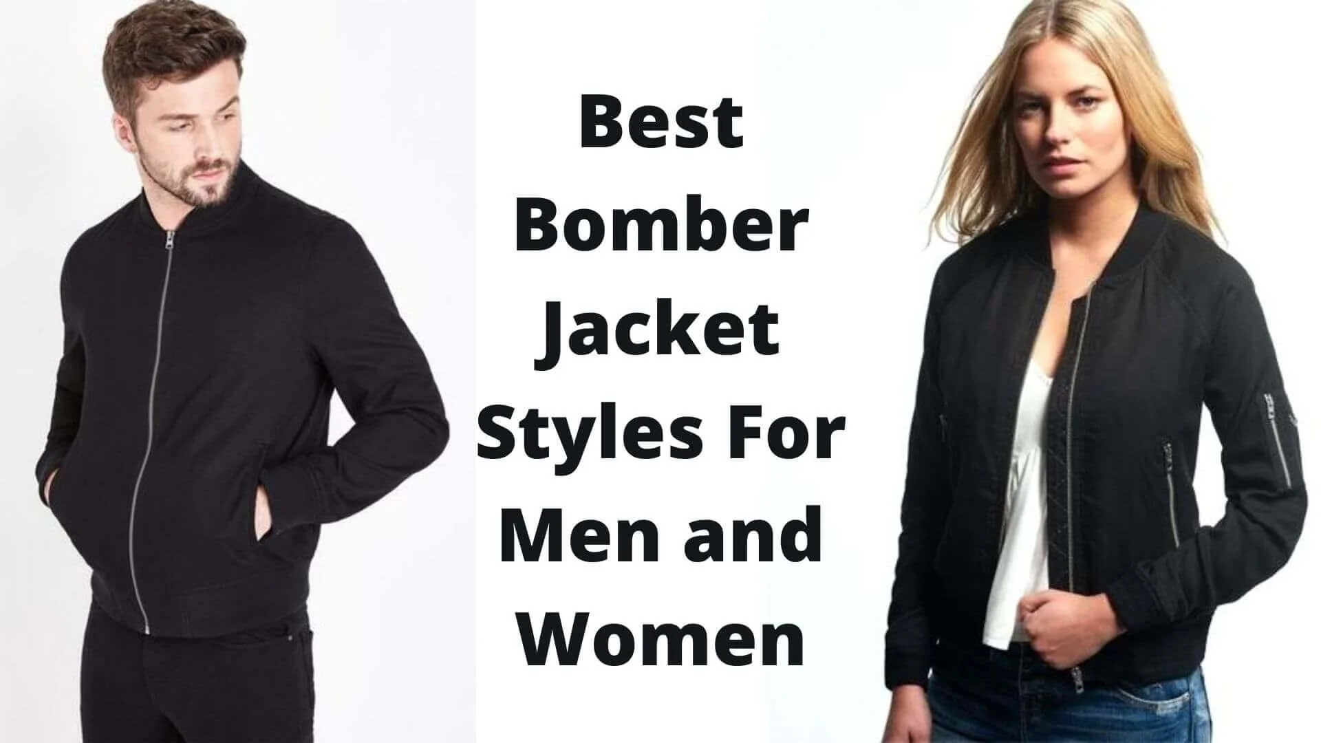 Men’s & Women’s Bomber Jacket Looks That Never Go Out of Style